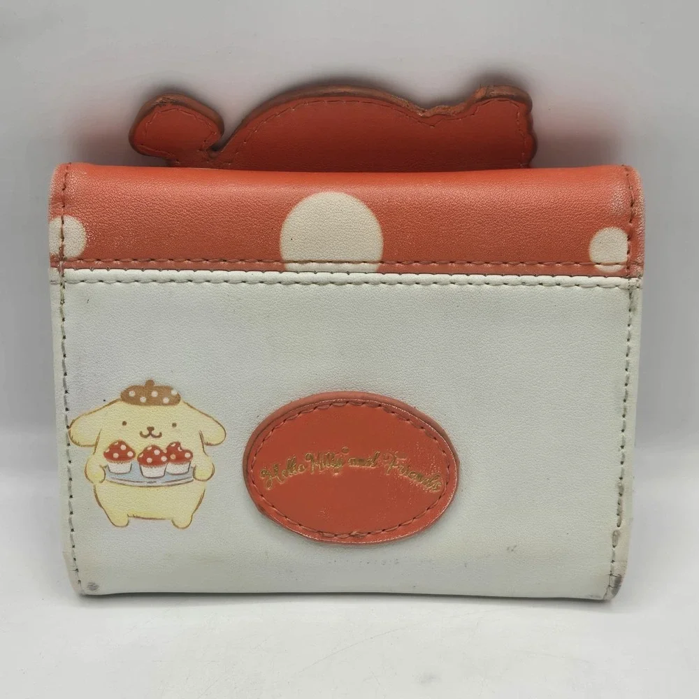 Her Universe Sanrio Hello Kitty & Friends Polka Dot Faux Leather Wallet Pink